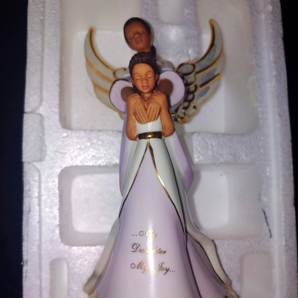 2009 Bradford Edition My Daughter My Joy Porcelain Musical Figurine